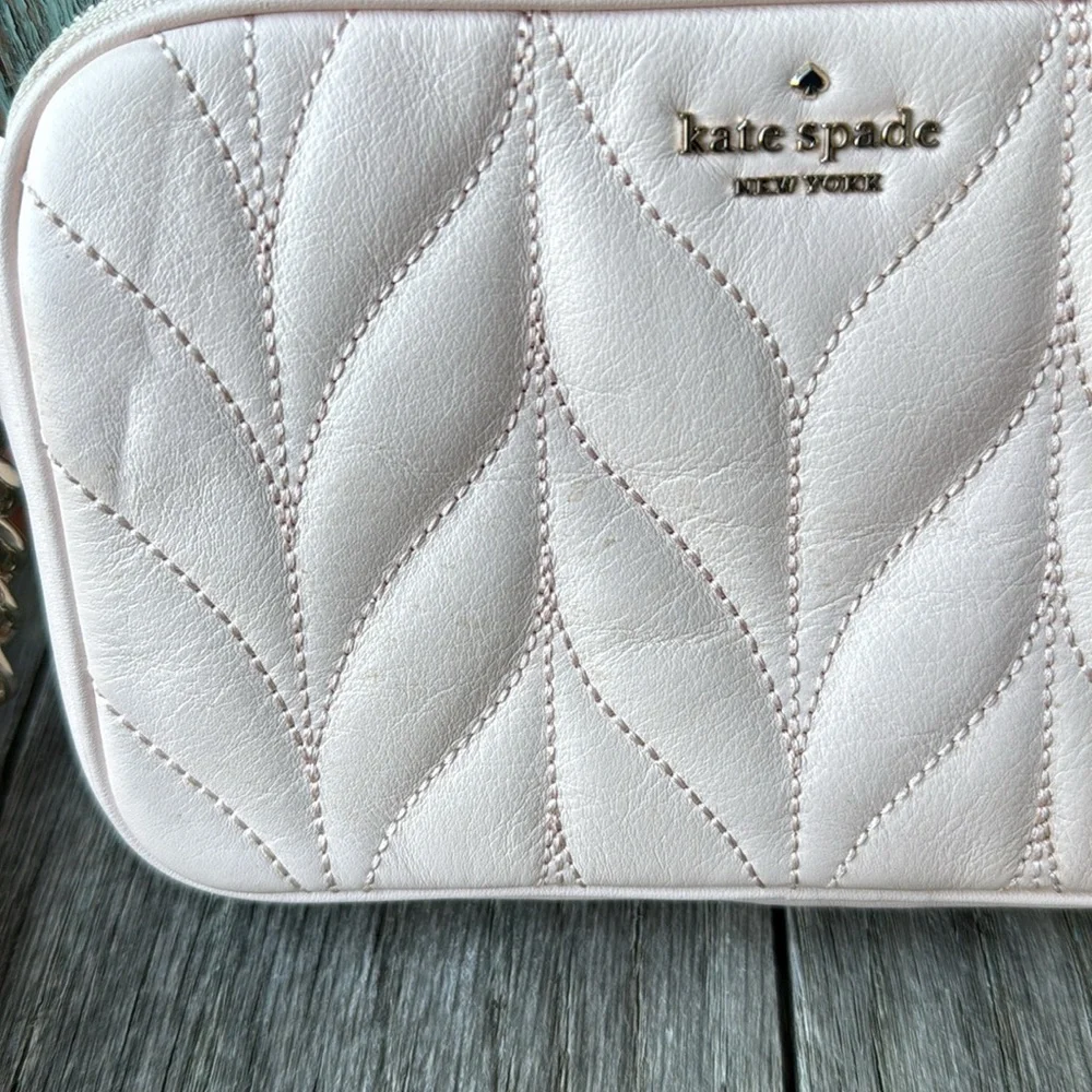 Kate Spade Light Pink Briar Lane Quilted Crossbody Bag